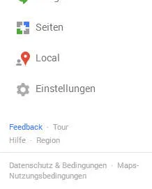 Feedback in Google+