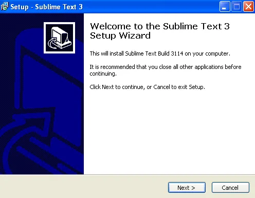 SublimeText Installation