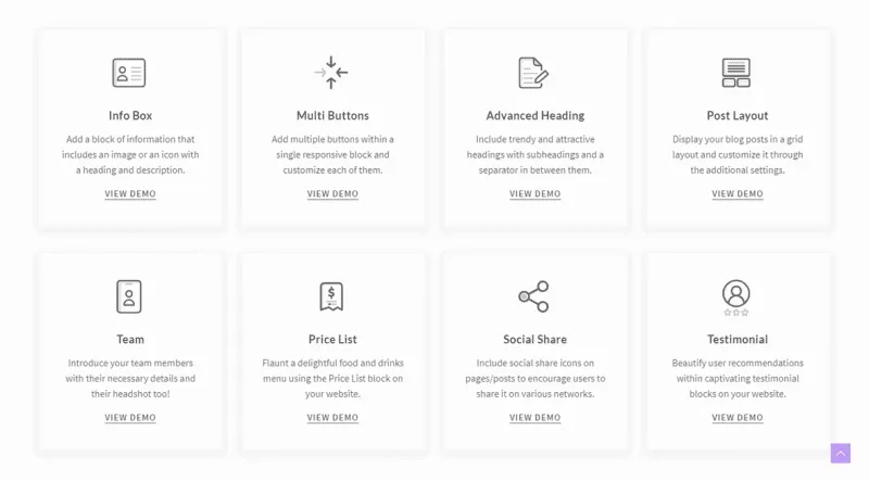 Ultimate Addons for Gutenberg blocks