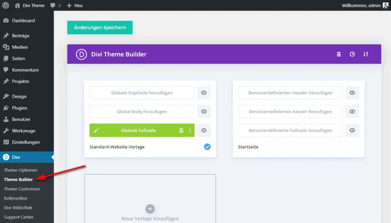 Divi Theme Builder
