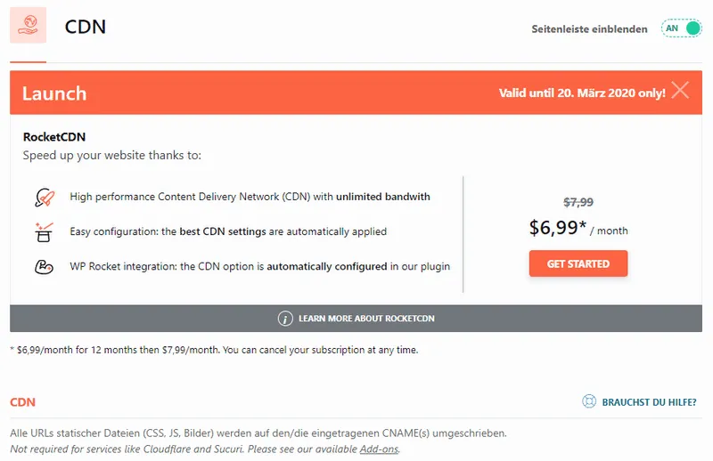 RocketCDN - Der neue CDN Dienst von WP Rocket
