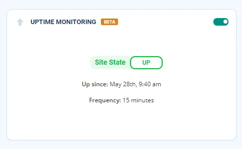 Uptime Monitoring