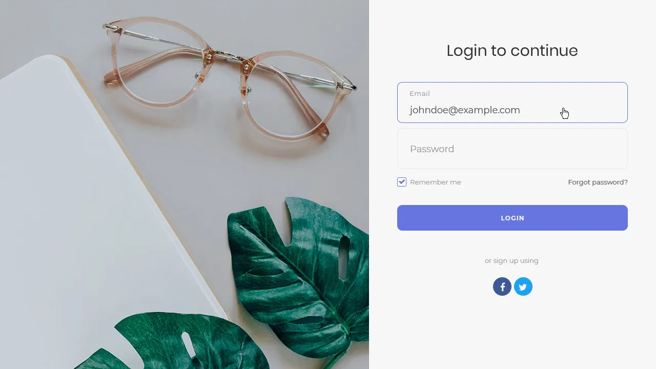 Custom Login Page Customizer von Colorlib