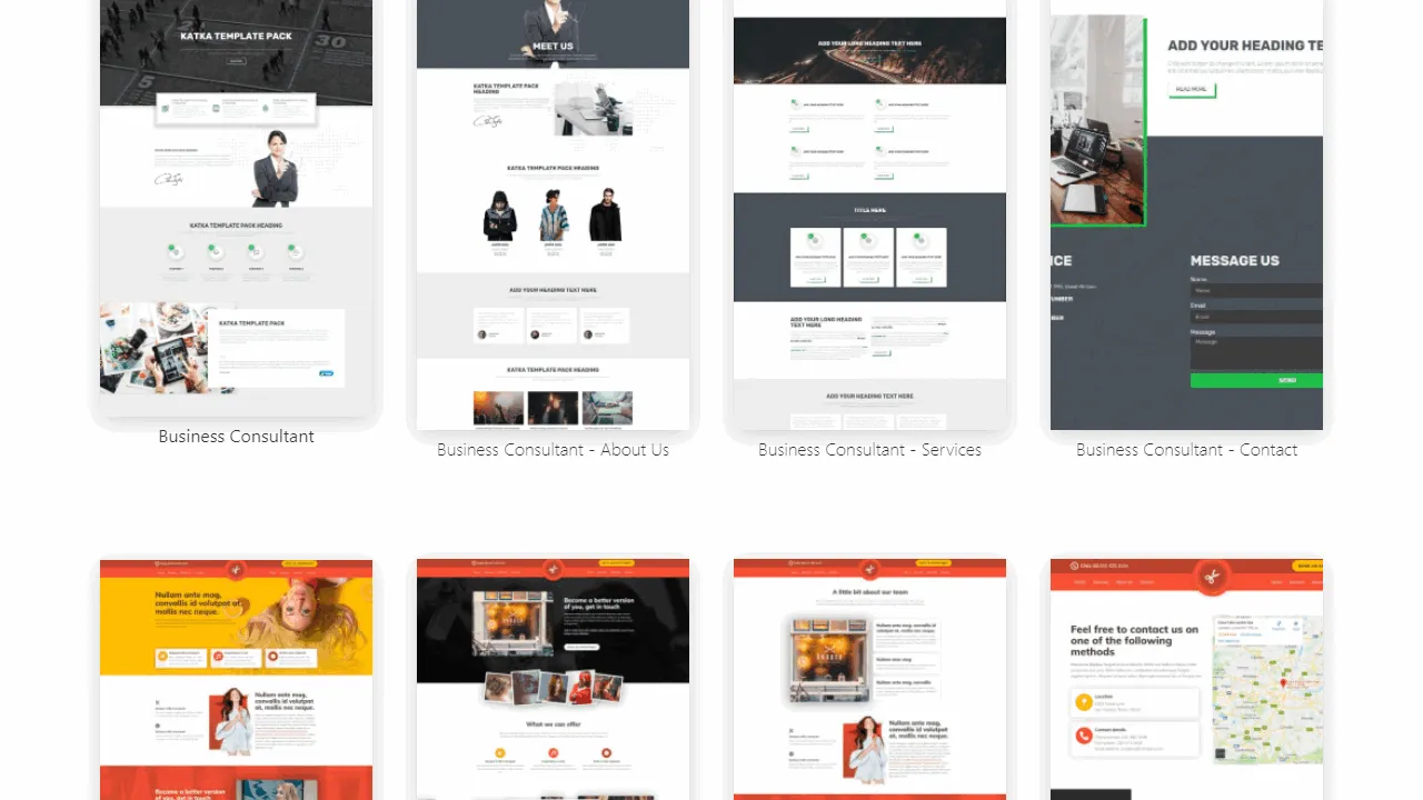 Professional Elementor Page Templates to Create Beautiful Websites Faster