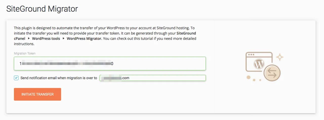 The SiteGround Migrator