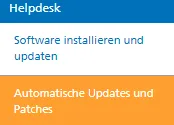 Helpdesk Menü