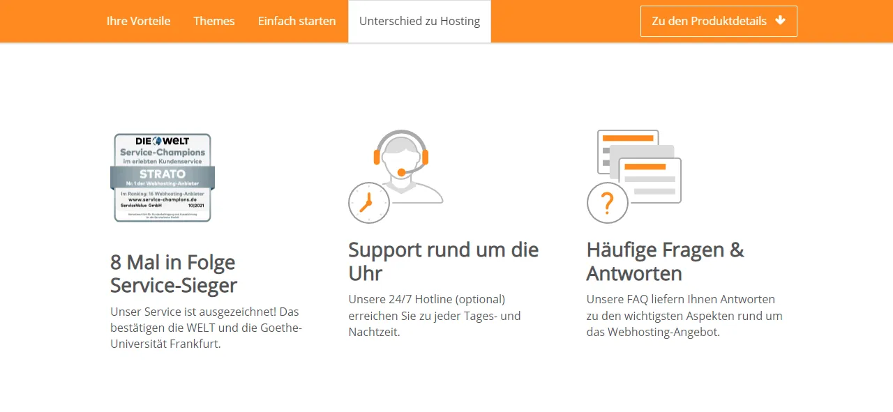 Das zeichnet den Hosting-Service-Anbieter aus