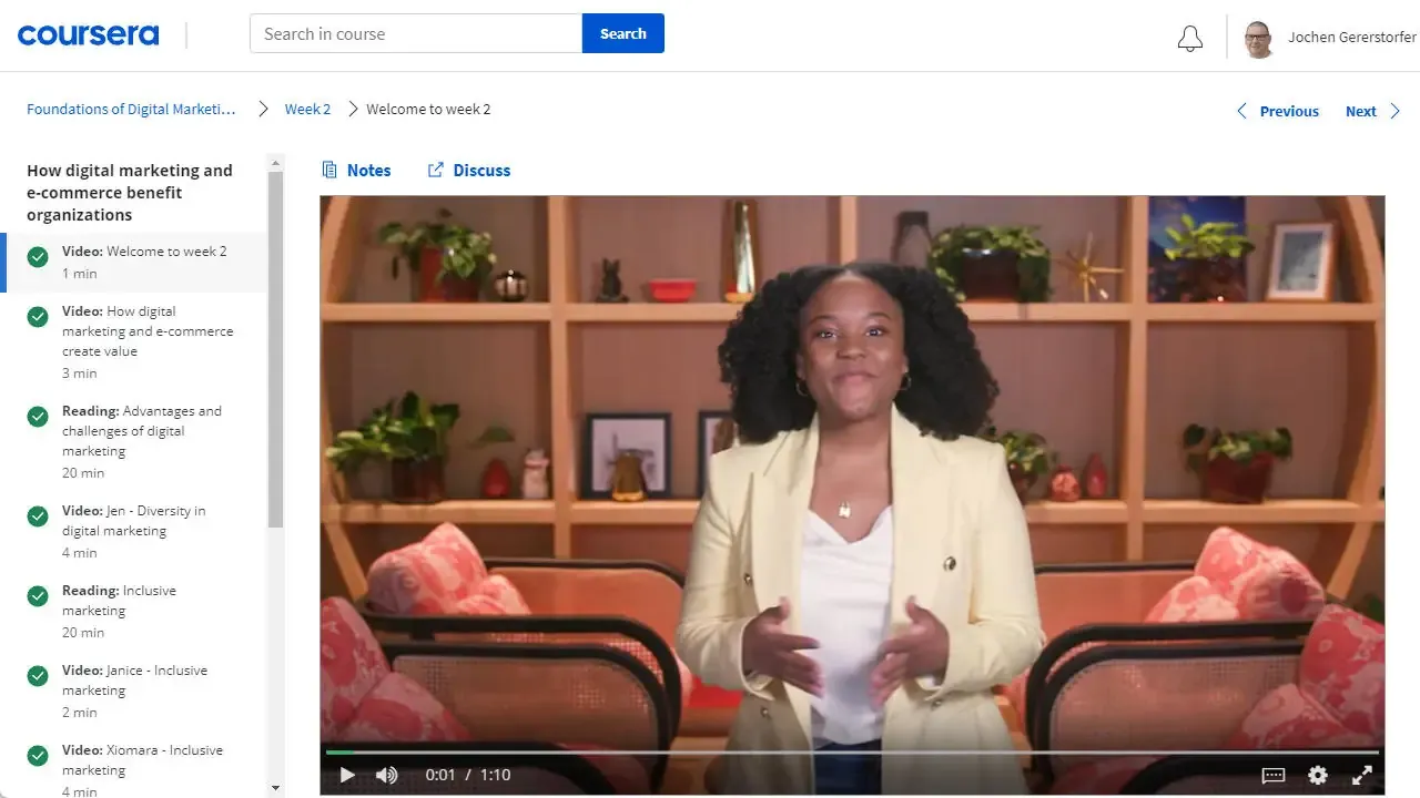 Coursera Videokurs