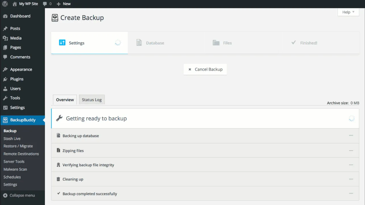 BackupBuddy Premium WordPress Backup Plugin.
