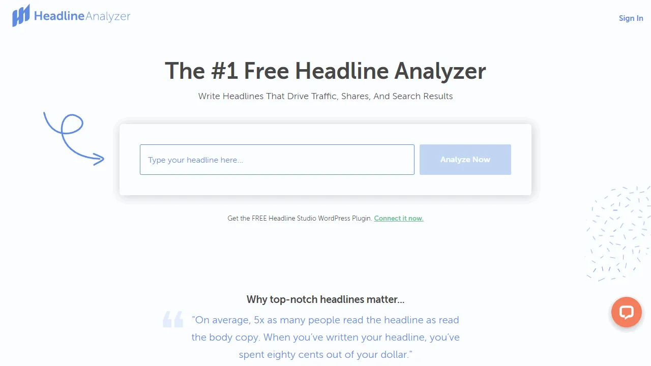 Der Headline Analyzer von CoScheule.