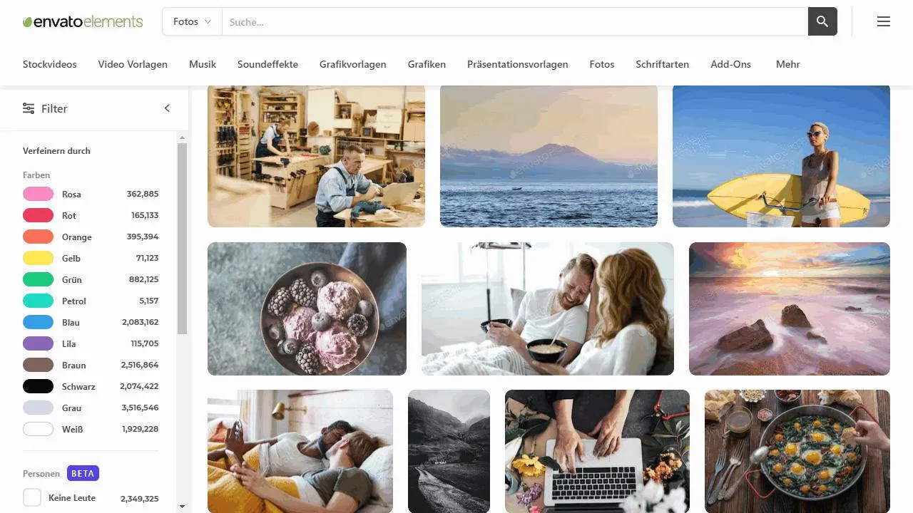 Stock-Bilder bei Envato Elements