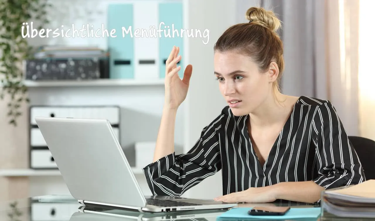 Eine übersichtliche Menüführung ist ein Muss: Wer sich nicht zurechtfindet, wird die Website schnell wieder verlassen. © stock.adobe.com - pheelingsmedia