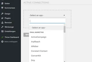 Autoresponder integrations