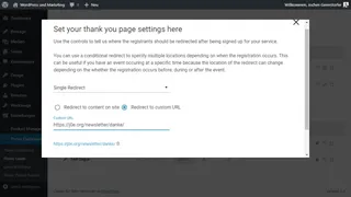 Signup Segue Redirect